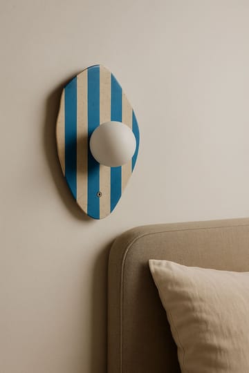 Javoren Vägglampa 10 cm - Beige, Vit, Blå - Belysning - Inomhusbelysning & lampor - Vägglampor & väggbelysning