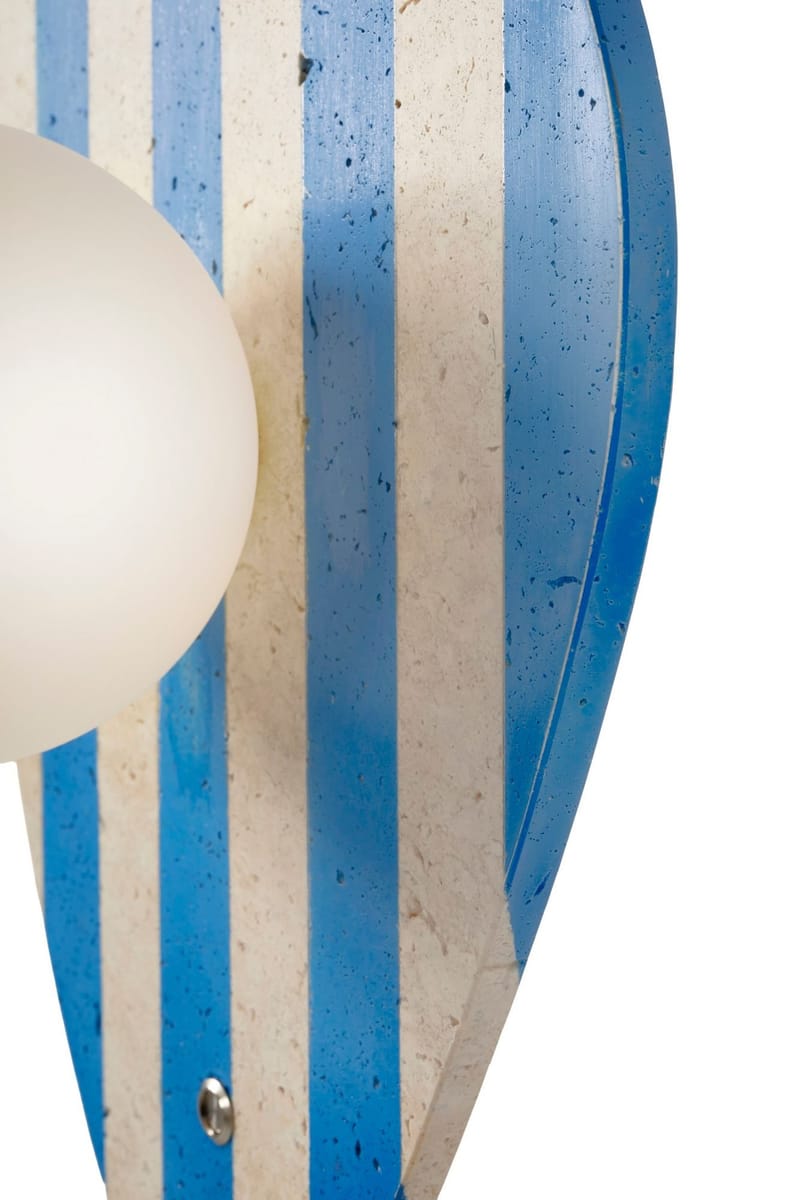 Javoren Vägglampa 10 cm - Beige, Vit, Blå - Belysning - Inomhusbelysning & lampor - Vägglampor & väggbelysning