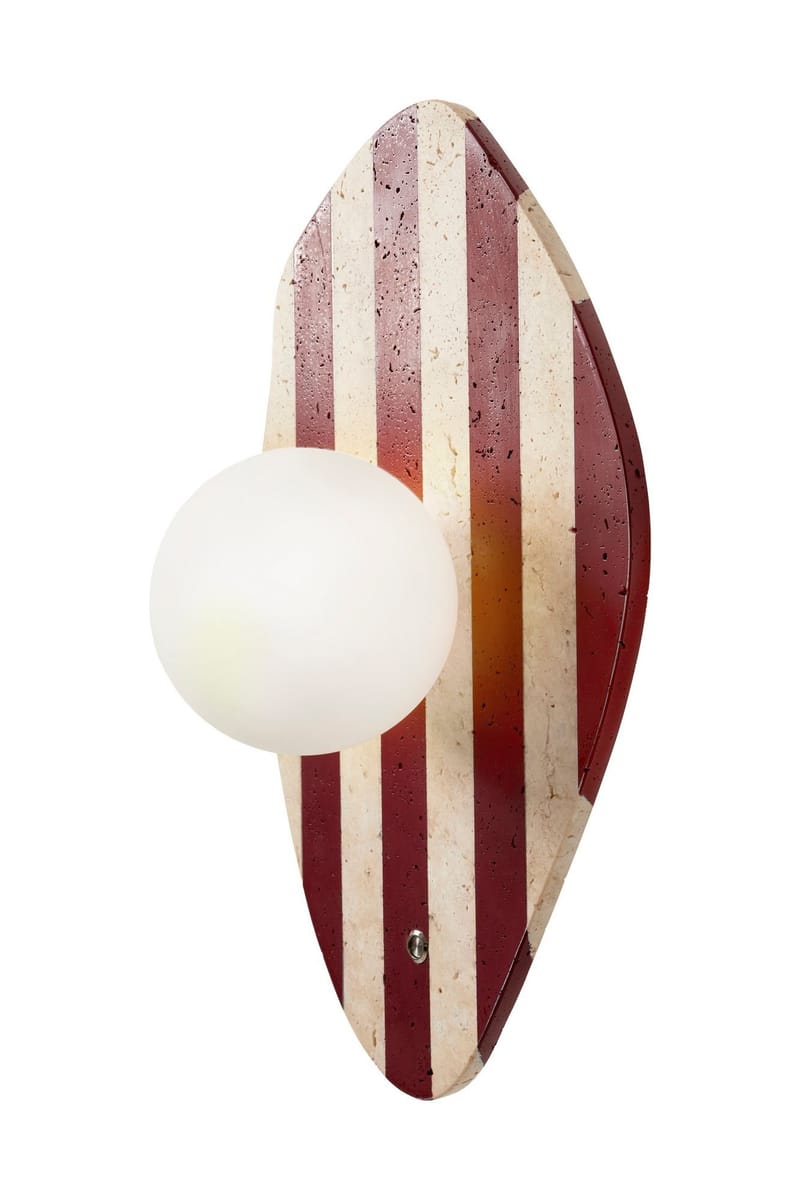 Javoren Vägglampa 10 cm - Beige, Vit, Röd - Belysning - Inomhusbelysning & lampor - Vägglampor & väggbelysning