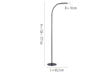 Kelly Just Light Golvlampa - Black - Belysning - Inomhusbelysning & lampor - Golvlampor & golvbelysning