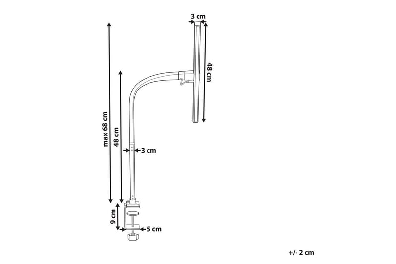 Kratel LED Skrivbordslampa - Svart - Belysning - Inomhusbelysning & lampor - Skrivbordslampa