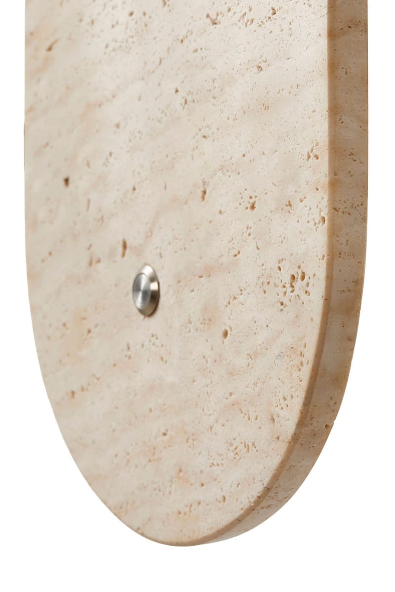 Kummer Vägglampa 10 cm Oval - Sliten Beige Vit - Belysning - Inomhusbelysning & lampor - Vägglampor & väggbelysning