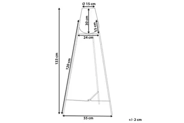 Lampione Golvlampa 133 cm - Flerfärgad - Belysning - Inomhusbelysning & lampor - Golvlampor & golvbelysning