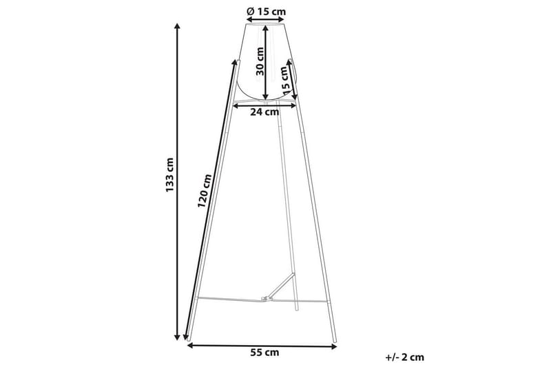 Lampione Golvlampa 133 cm - Flerfärgad - Belysning - Inomhusbelysning & lampor - Golvlampor & golvbelysning