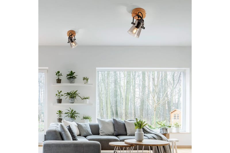 Langström Just Light Vägg/taklampa - Wood - Belysning - Inomhusbelysning & lampor - Vägglampor & väggbelysning