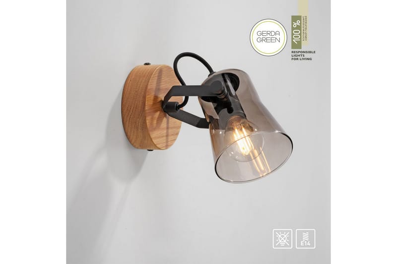 Langström Just Light Vägg/taklampa - Wood - Belysning - Inomhusbelysning & lampor - Vägglampor & väggbelysning