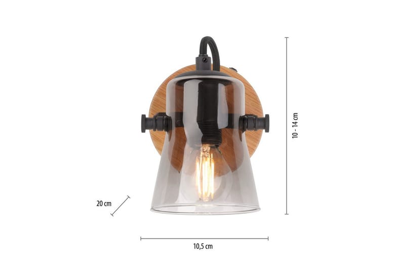 Langström Just Light Vägg/taklampa - Wood - Belysning - Inomhusbelysning & lampor - Vägglampor & väggbelysning