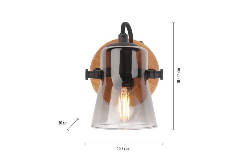 Langström Just Light Vägg/taklampa - Wood - Belysning - Inomhusbelysning & lampor - Vägglampor & väggbelysning