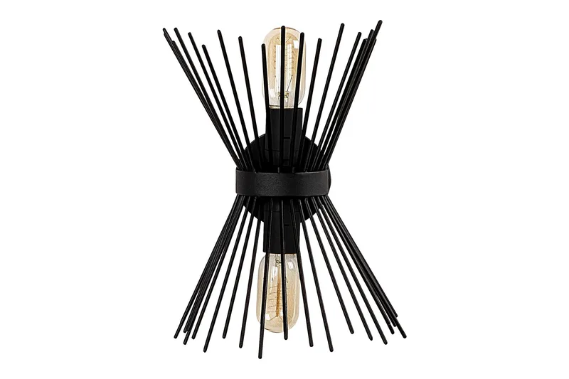 Afroz Vägghängd Läslampa, Svart