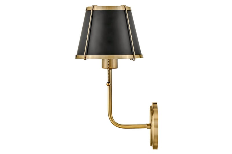 Clarke Hinkley Vägglampa - Brass||Black - Belysning - Inomhusbelysning & lampor - Läslampa - Läslampa vägg