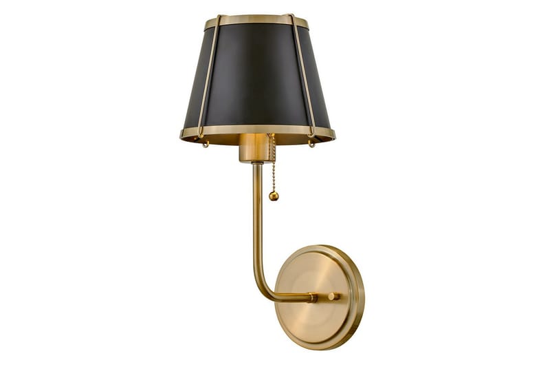 Clarke Hinkley Vägglampa - Brass||Black - Belysning - Inomhusbelysning & lampor - Läslampa - Läslampa vägg