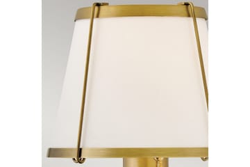 Clarke Hinkley Vägglampa - Brass||White - Belysning - Inomhusbelysning & lampor - Läslampa - Läslampa vägg