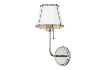 Clarke Hinkley Vägglampa - Silver||White - Belysning - Inomhusbelysning & lampor - Läslampa - Läslampa vägg