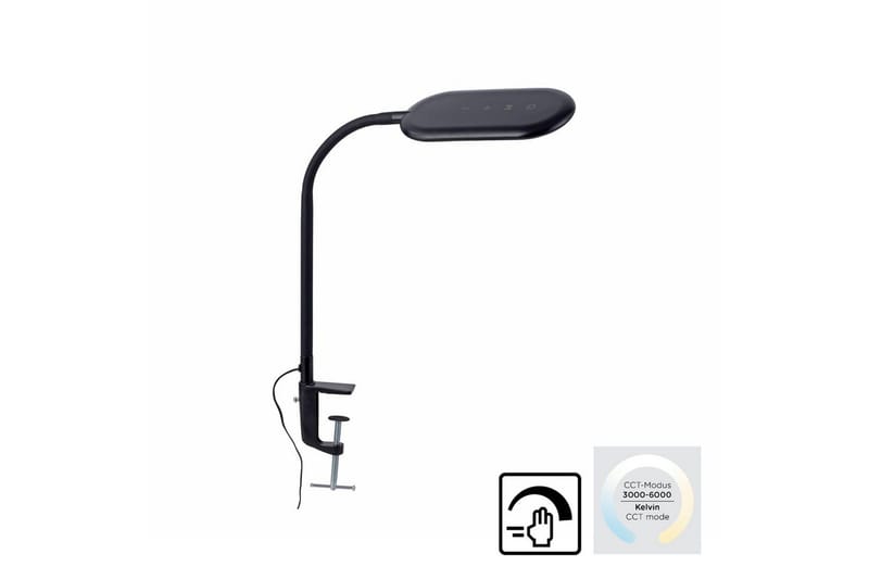 Kelly Just Light - Black - Belysning - Inomhusbelysning & lampor - Läslampa - Klämlampa & klämspot