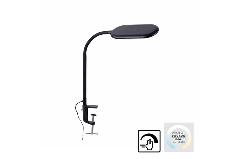 Kelly Just Light - Black - Belysning - Inomhusbelysning & lampor - Läslampa - Klämlampa & klämspot