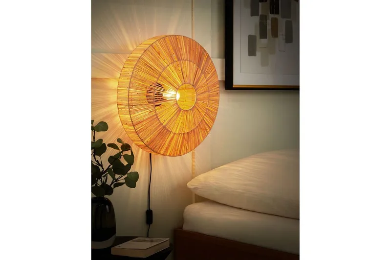 Loannis Vägghängd Läslampa E27 - Naturlig - Belysning - Inomhusbelysning & lampor - Läslampa - Läslampa vägg