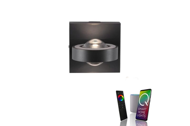 Q-Mia Paul Neuhaus Vägglampa - Anthracite Grey - Belysning - Inomhusbelysning & lampor - Läslampa - Läslampa vägg