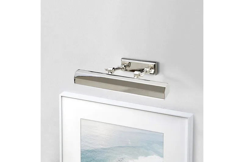 Tavelbelysning Elstead Lighting Chawton 402x119x186 mm, Polerad Nickel - 402x119x186 mm, Polerad Nickel - Belysning - Inomhusbelysning & lampor - Möbelbelysning & integrerad belysning - Bokhyllebelysning