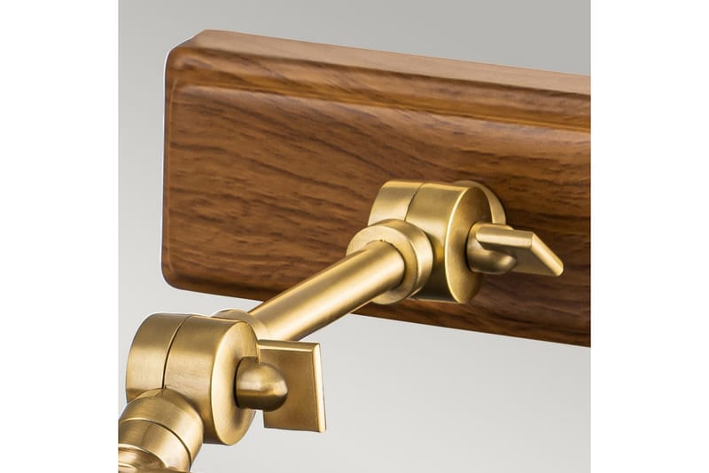 Tavelbelysning Elstead Lighting Winchfield 445x127x318 mm, Åldrad mässing & Ek effekt - 445x127x318 mm, Åldrad mässing & Ek effekt - Belysning - Inomhusbelysning & lampor - Möbelbelysning & integrerad belysning - Bokhyllebelysning