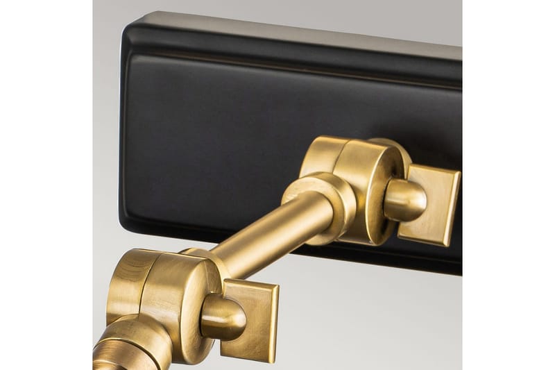 Tavelbelysning Elstead Lighting Winchfield 445x127x318 mm, Åldrad mässing & Matt svart - 445x127x318 mm, Åldrad mässing & Matt svart - Belysning - Inomhusbelysning & lampor - Möbelbelysning & integrerad belysning - Bokhyllebelysning