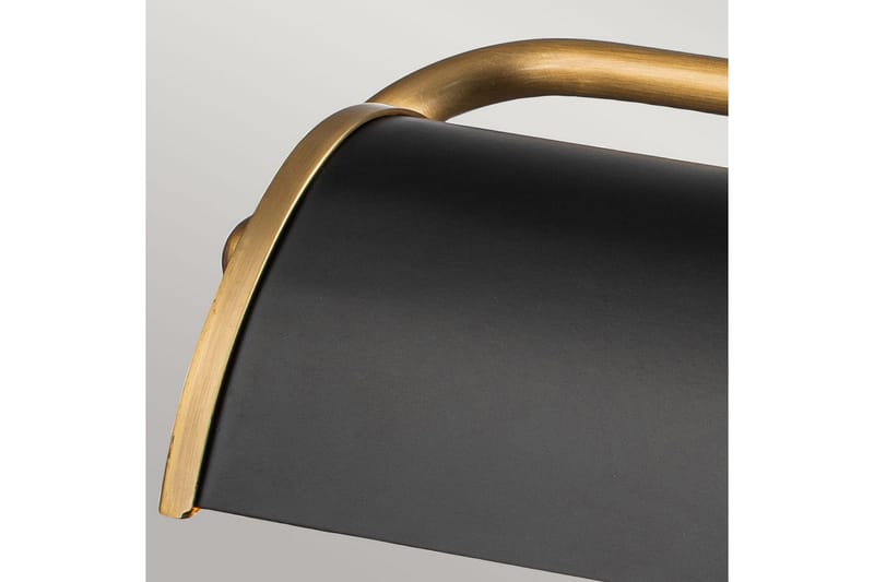 Tavelbelysning Elstead Lighting Winchfield 445x127x318 mm, Åldrad mässing & Matt svart - 445x127x318 mm, Åldrad mässing & Matt svart - Belysning - Inomhusbelysning & lampor - Läslampa - Läslampa vägg