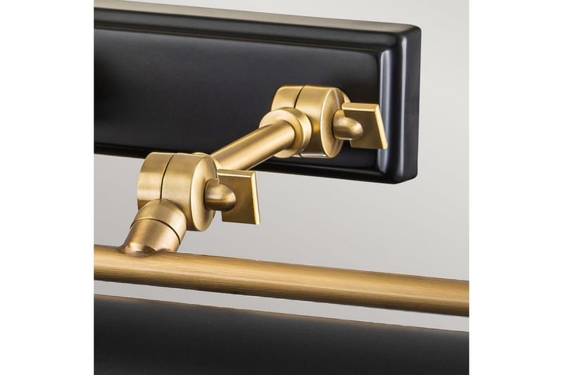 Tavelbelysning Elstead Lighting Winchfield 703x127x318 mm, Åldrad mässing & Matt svart - 703x127x318 mm, Åldrad mässing & Matt svart - Belysning - Inomhusbelysning & lampor - Läslampa - Läslampa vägg