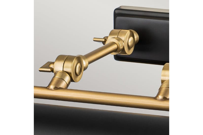 Tavelbelysning Elstead Lighting Winchfield 703x127x318 mm, Åldrad mässing & Matt svart - 703x127x318 mm, Åldrad mässing & Matt svart - Belysning - Inomhusbelysning & lampor - Möbelbelysning & integrerad belysning - Bokhyllebelysning