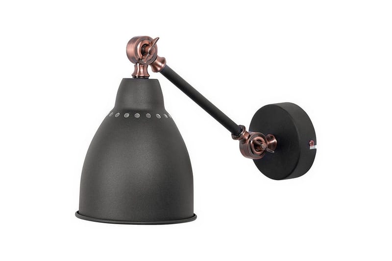 Tillatoba Vägghängd Läslampa 2 st E27 - Grafit - Belysning - Inomhusbelysning & lampor - Läslampa - Läslampa vägg