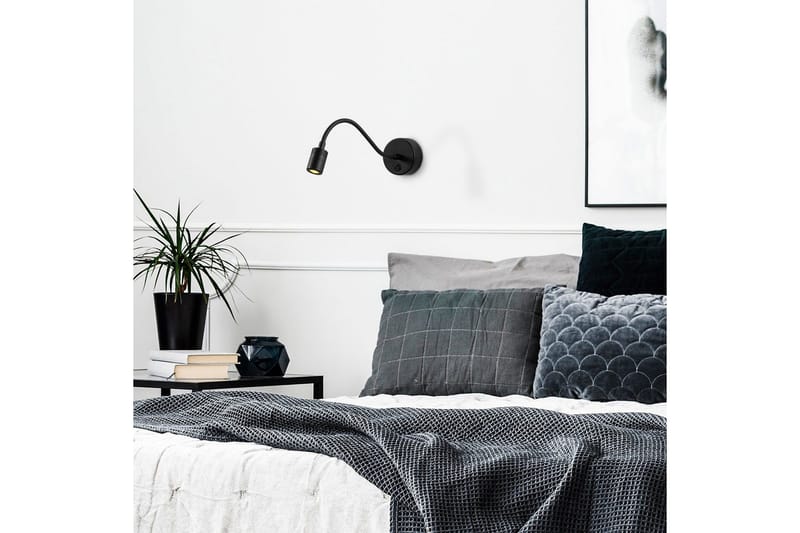 Vägglampa Orlennmoor Svart - Svart - Belysning - Inomhusbelysning & lampor - Läslampa - Läslampa vägg