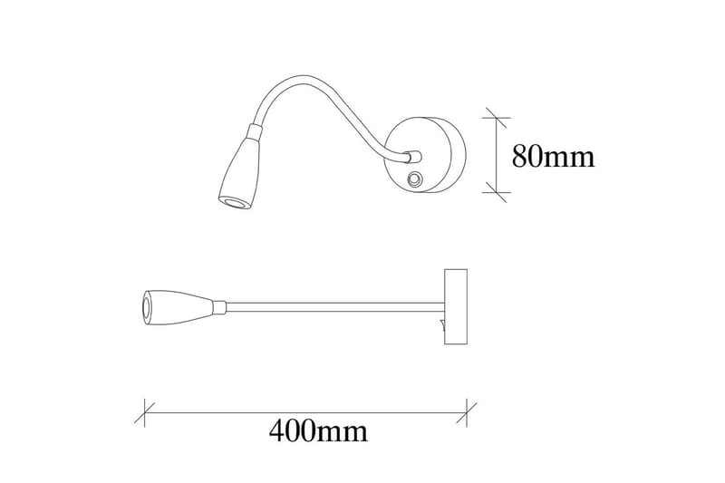 Vägglampa Orlennmoor Vintage Rany - Vintage Rany - Belysning - Inomhusbelysning & lampor - Läslampa - Läslampa vägg