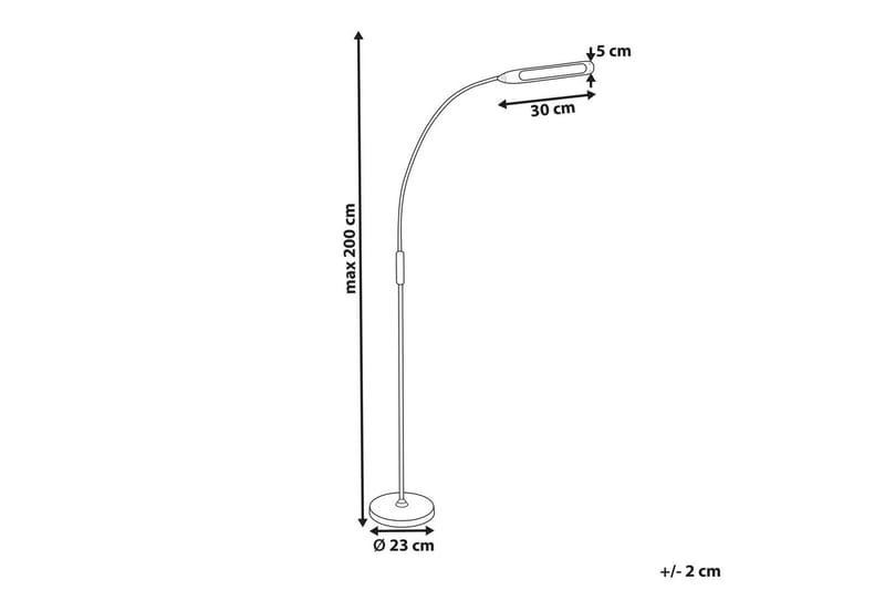Linose Golvlampa 200 cm - Svart - Belysning - Inomhusbelysning & lampor - Golvlampor & golvbelysning
