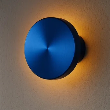 Loomba Vägglampa 12 cm Rund - Blå - Belysning - Inomhusbelysning & lampor - Vägglampor & väggbelysning