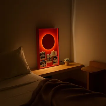 Loomba Vägglampa 45 cm - Röd - Belysning - Inomhusbelysning & lampor - Vägglampor & väggbelysning