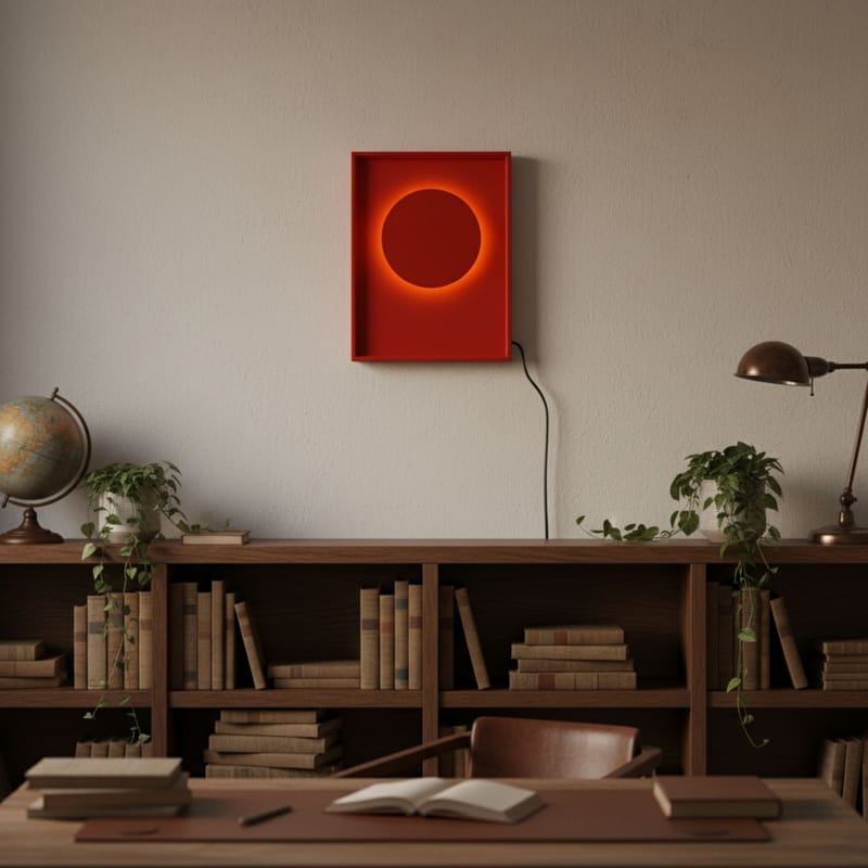 Loomba Vägglampa 45 cm - Röd - Belysning - Inomhusbelysning & lampor - Vägglampor & väggbelysning