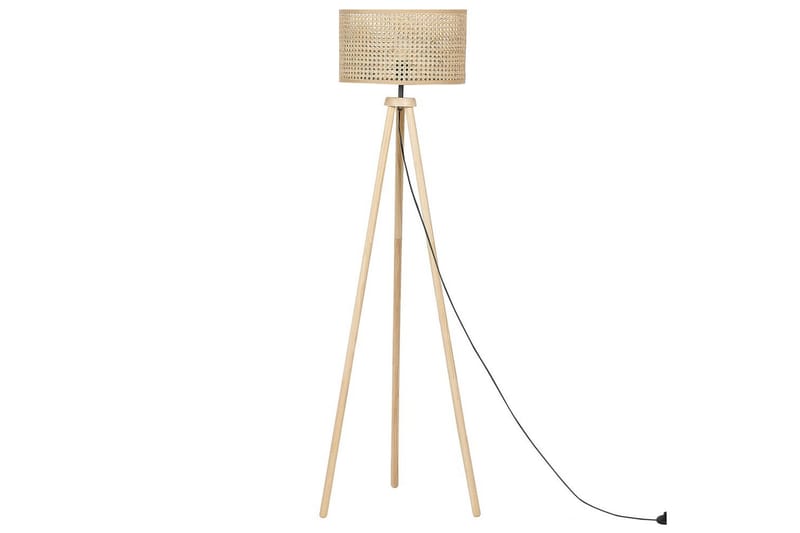 Makronisos Golvlampa 150 cm - Ljus trä - Belysning - Inomhusbelysning & lampor - Golvlampor & golvbelysning