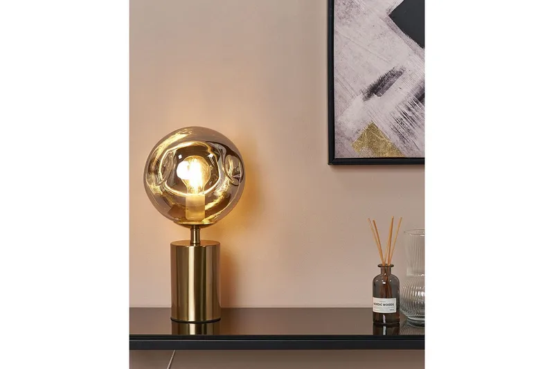 Manoel Bordslampa 45 cm E27 - Mässing/Metallisk - Belysning - Inomhusbelysning & lampor - Sänglampa - Sängbordslampa