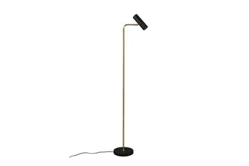 Marley Golvlampa GU10 mattmässing/ mattsvart - Mässing/Matt svart - Belysning - Inomhusbelysning & lampor - Golvlampor & golvbelysning