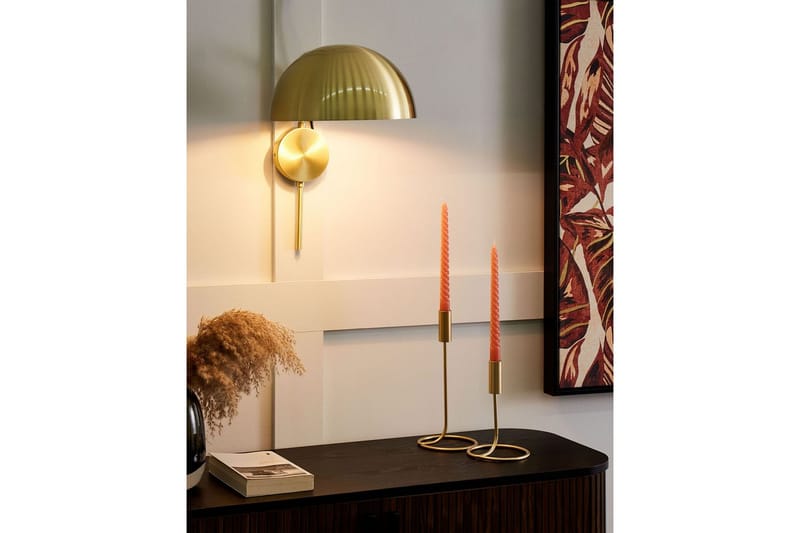 Meganisi Vägglampa E27 - Guld - Belysning - Inomhusbelysning & lampor - Vägglampor & väggbelysning