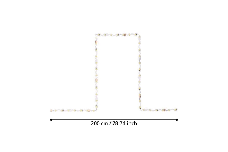 Ljuslist Eglo Flexible 4000K 2 m - 2 m - Belysning - Inomhusbelysning & lampor - Möbelbelysning & integrerad belysning - Bokhyllebelysning