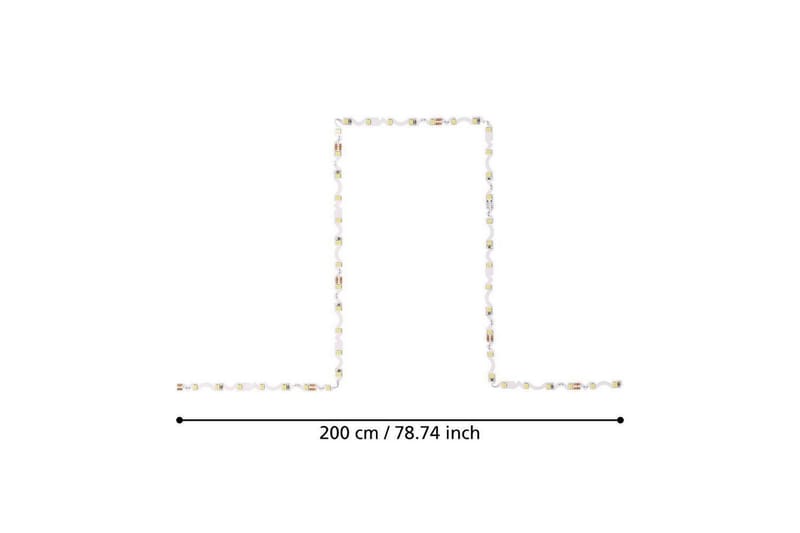 Ljuslist Eglo Flexible 4000K 2 m - 2 m - Belysning - Inomhusbelysning & lampor - Möbelbelysning & integrerad belysning - Bokhyllebelysning