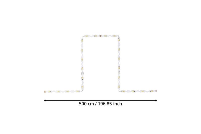 Ljuslist Eglo Flexible CCT 5 m - 5 m - Belysning - Inomhusbelysning & lampor - Möbelbelysning & integrerad belysning - Bokhyllebelysning