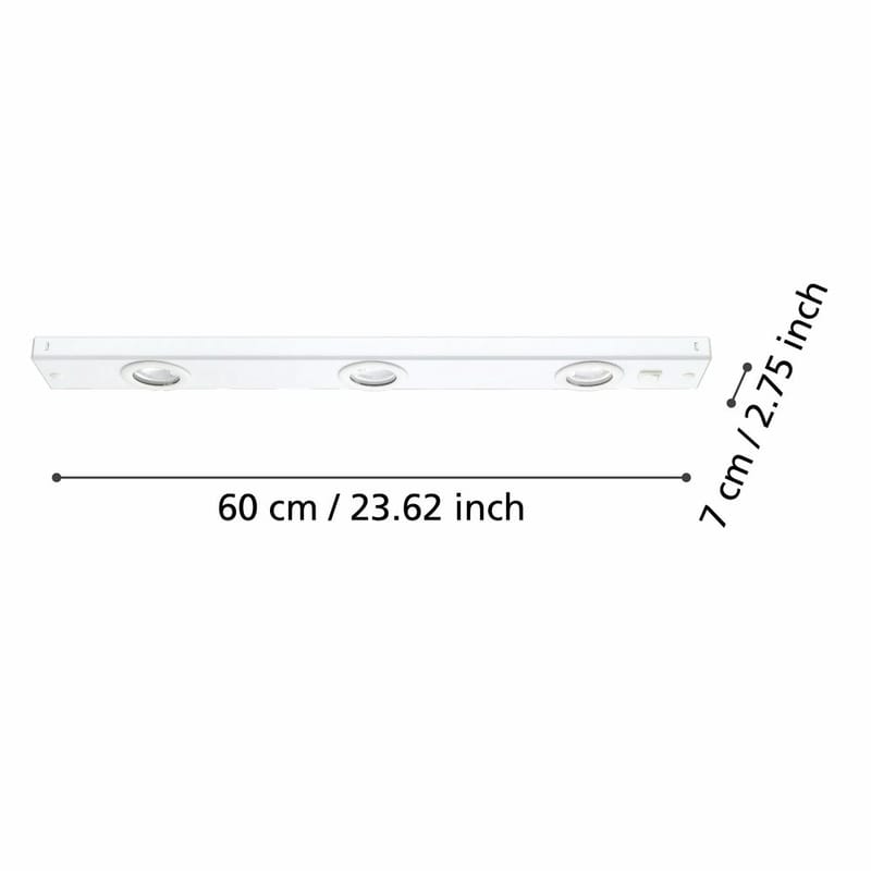 Skåplampa Kob - Vit - Belysning - Inomhusbelysning & lampor - Möbelbelysning & integrerad belysning - Skåpbelysning & bänkbelysning