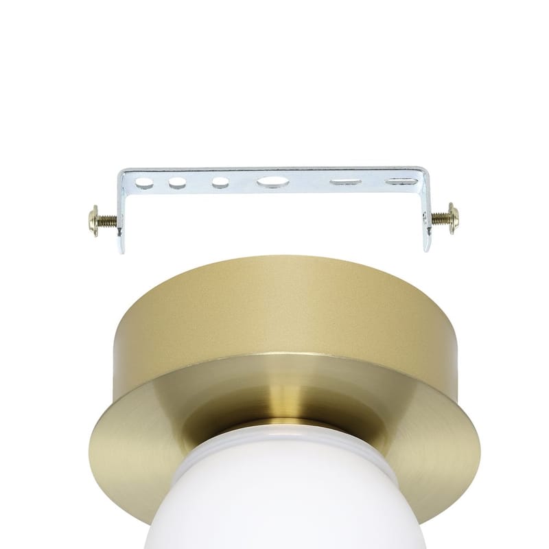 Vägg-/Taklampa Mosiano - Borstade mässing - Belysning - Inomhusbelysning & lampor - Taklampor & takbelysning - Plafond