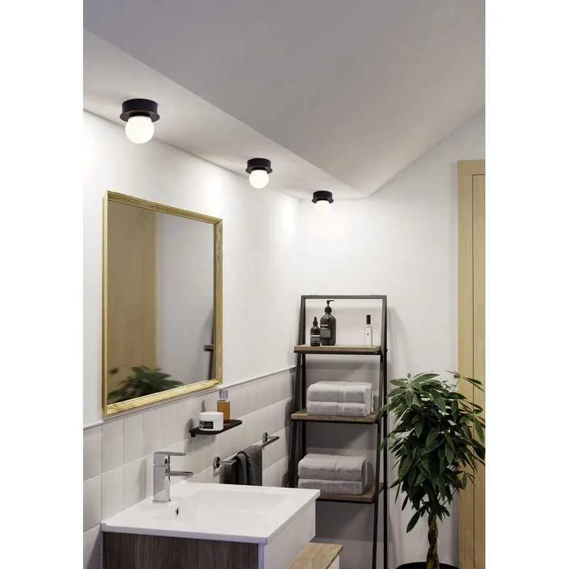 Vägg-/Taklampa Mosiano - Svart - Belysning - Inomhusbelysning & lampor - Taklampor & takbelysning - Plafond