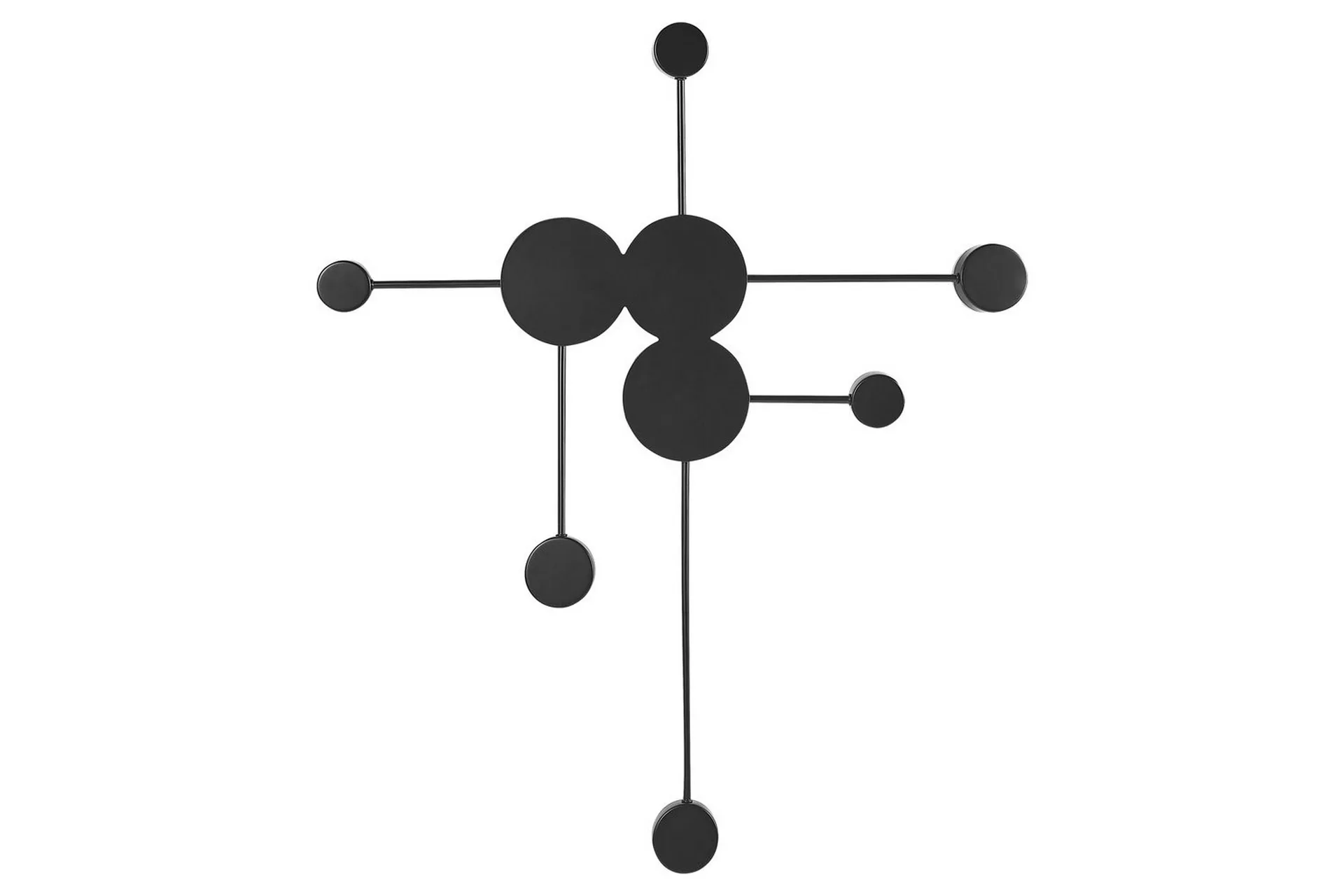 Mospat LED Vägglampa - Svart