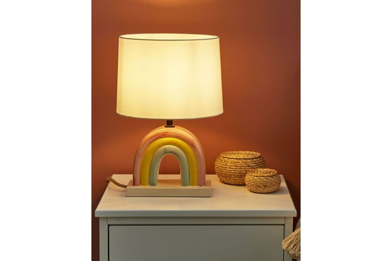 Natni Bordslampa 42 cm E27 - Flerfärgad - Belysning - Inomhusbelysning & lampor - Sänglampa - Sängbordslampa