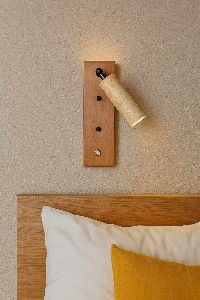 Orvyn Vägglampa 13 cm - Beige Ek - Belysning - Inomhusbelysning & lampor - Vägglampor & väggbelysning