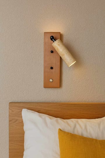 Orvyn Vägglampa 13 cm - Beige Ek - Belysning - Inomhusbelysning & lampor - Vägglampor & väggbelysning