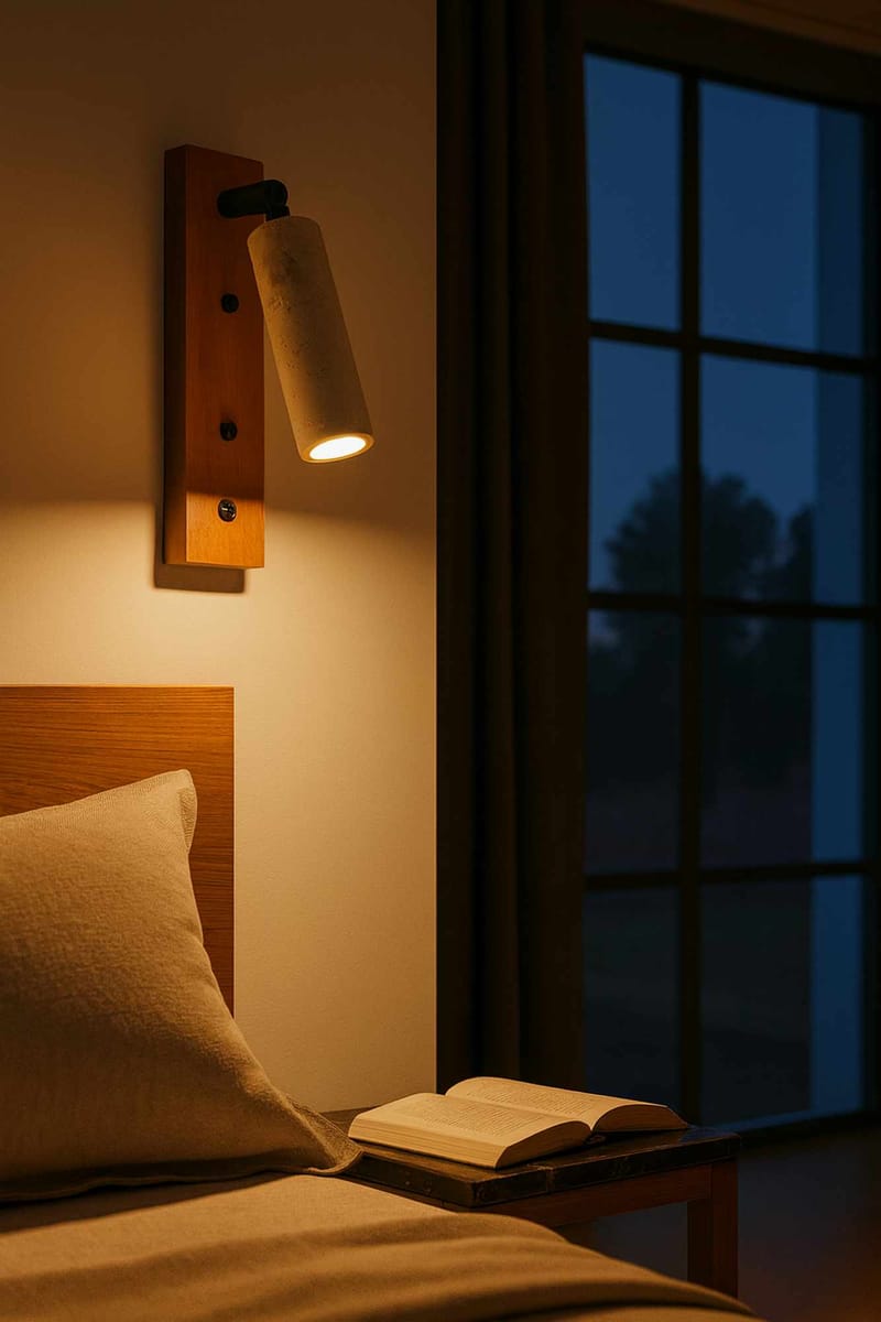 Orvyn Vägglampa 13 cm - Beige Ek - Belysning - Inomhusbelysning & lampor - Vägglampor & väggbelysning