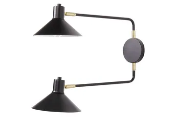 Paleki Vägglampa E27 - Svart - Belysning - Inomhusbelysning & lampor - Vägglampor & väggbelysning